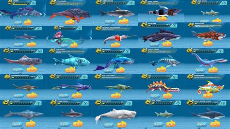 all sharks hungry shark evolution